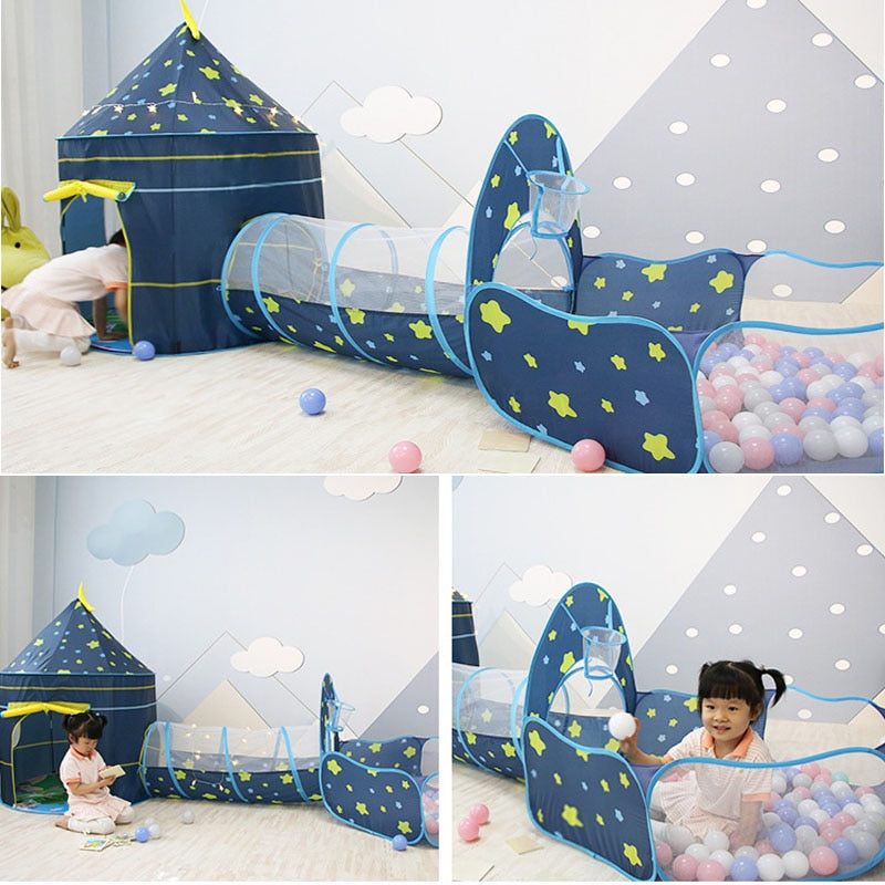 3 in 1 Children Tent House