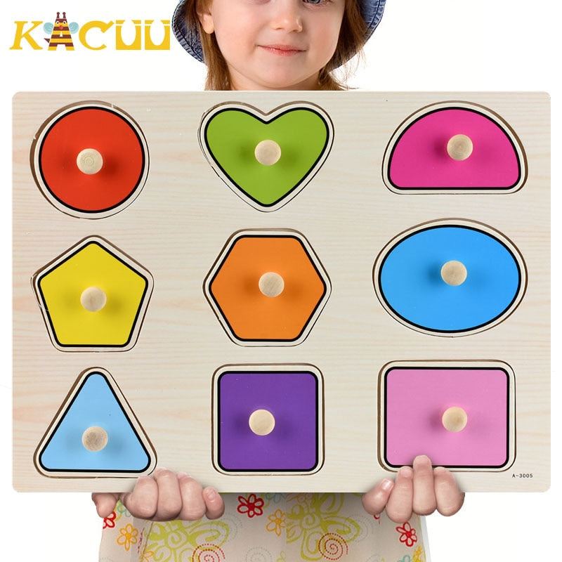 Wooden Puzzles Hand Grab Boards