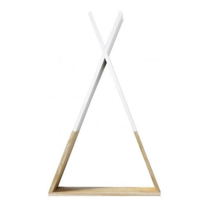 1Pc Living Room Wooden Triangle Storage Holder Rack Decor Wall Mounted Shelf For Kids Boy Girls Room Decor Home Decoration