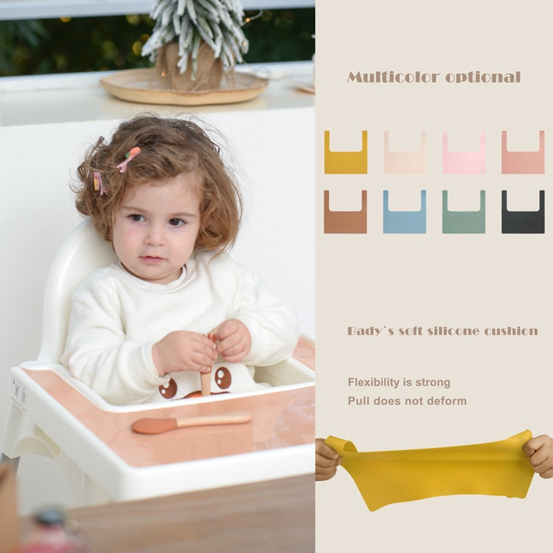 High Chair Soft Silicone Table Mat