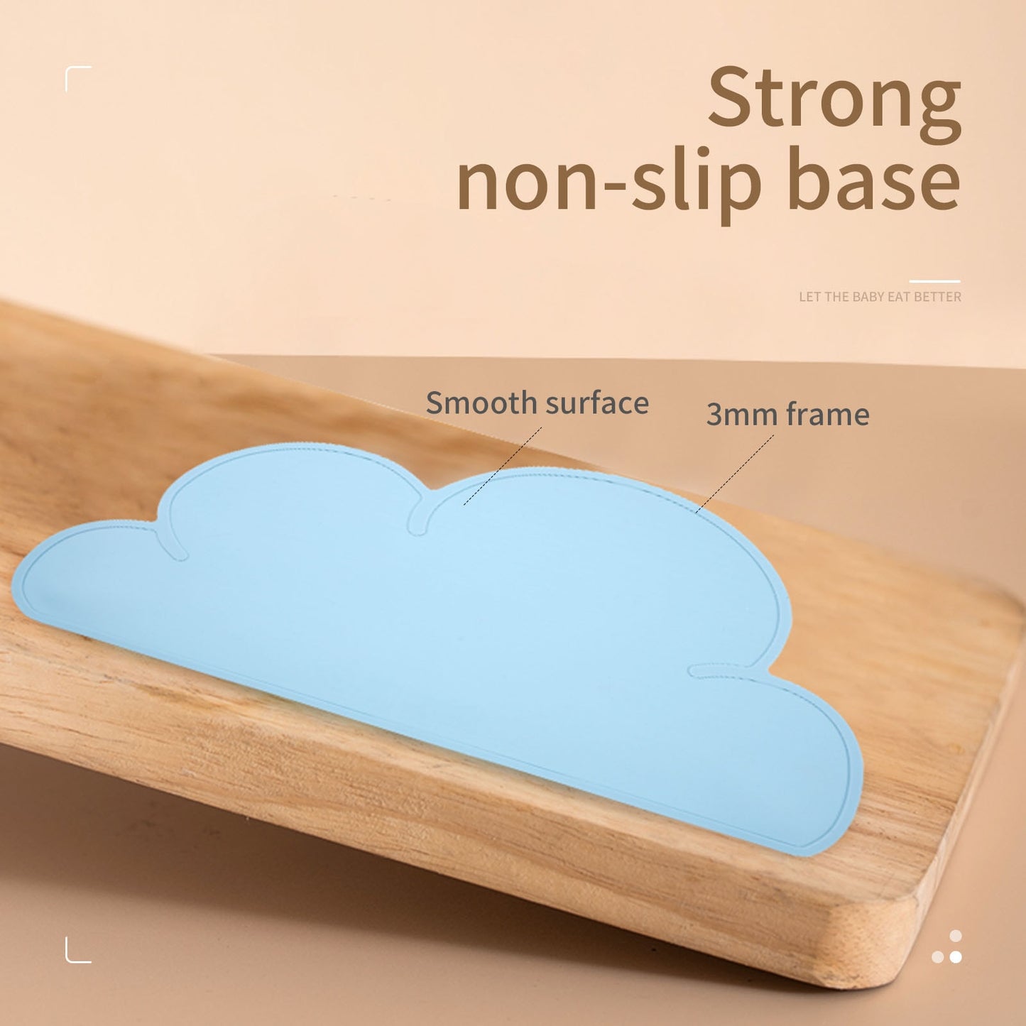 Silicone Cloud Table Pad