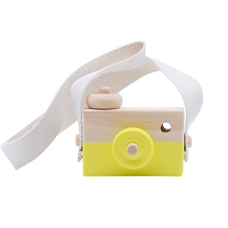 Wooden Baby Toy Fashion Camera