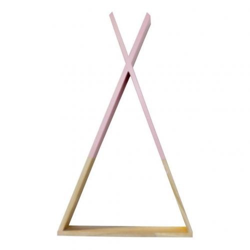 1Pc Living Room Wooden Triangle Storage Holder Rack Decor Wall Mounted Shelf For Kids Boy Girls Room Decor Home Decoration