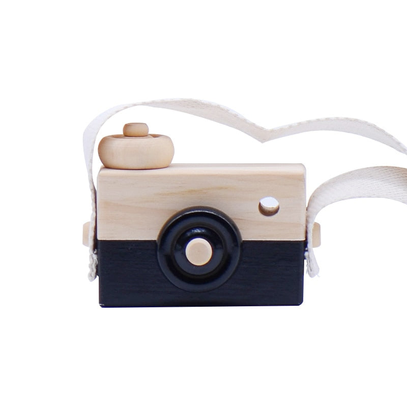 Wooden Baby Toy Fashion Camera