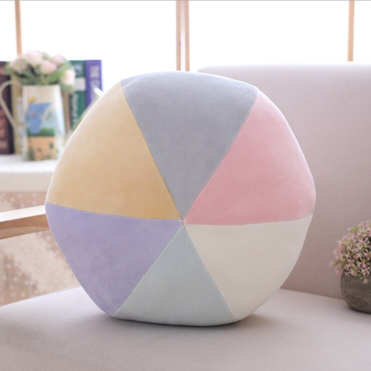 New Cute Sky Series Plush Toys Baby Sleeping Pillow Stuffed Moon Soft Shooting Star Rainbow Shell Cushion Room Decoration Gifts