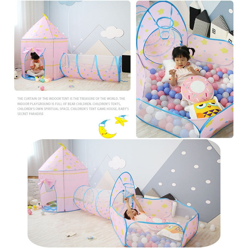 3 in 1 Children Tent House