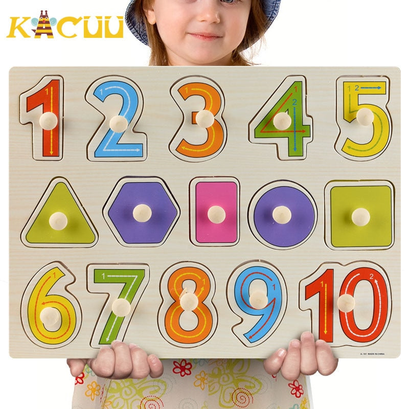 Wooden Puzzles Hand Grab Boards