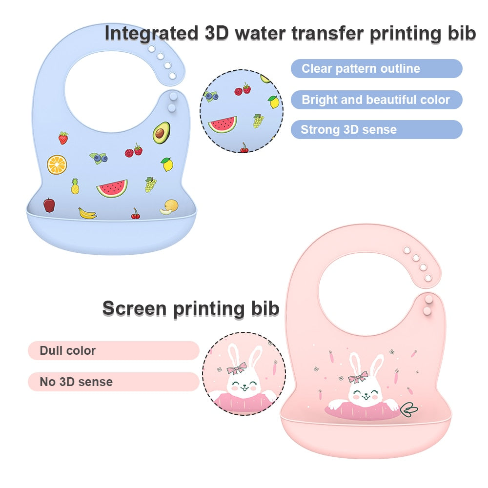 Silicone Baby Bibs