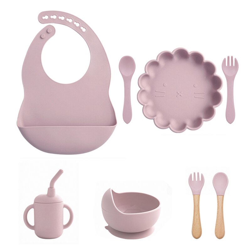 4/6/8 PCS Newborn Set Dishes