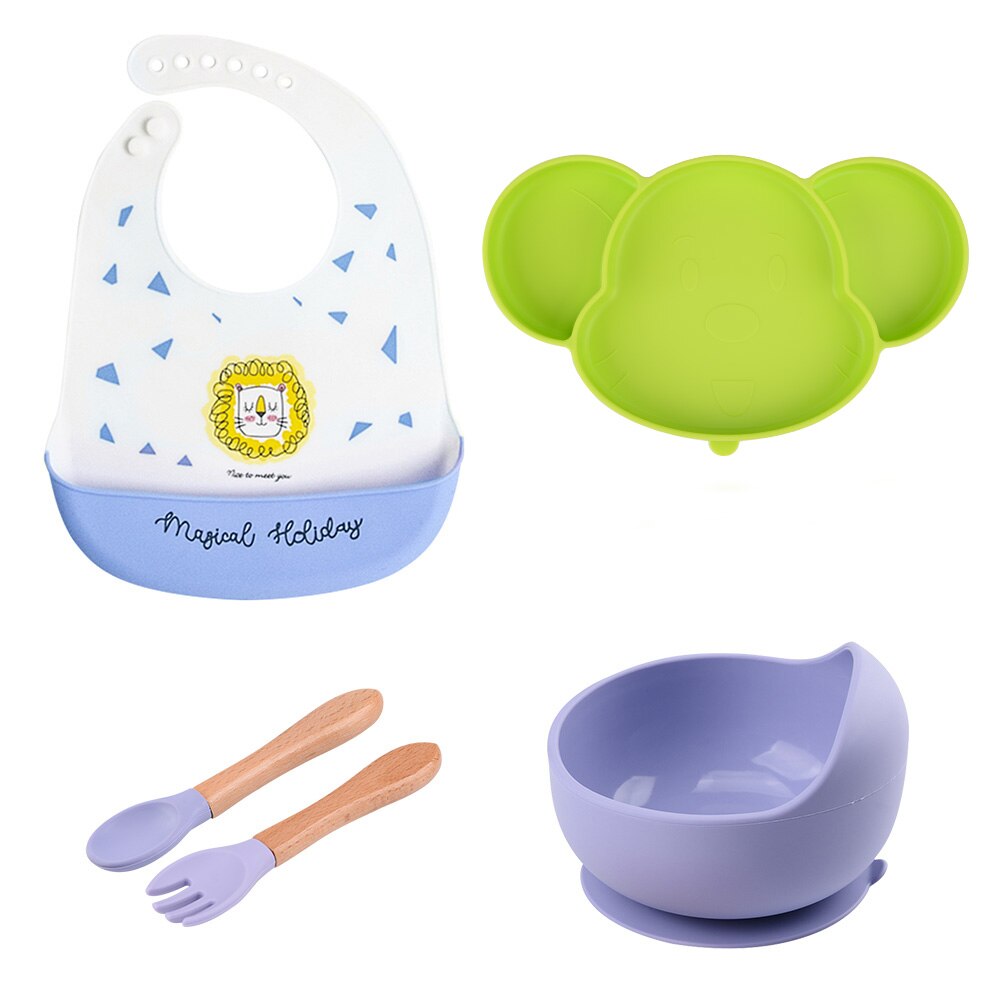 Baby Silicone Set Dishes