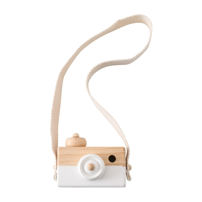 Wooden Baby Toy Fashion Camera