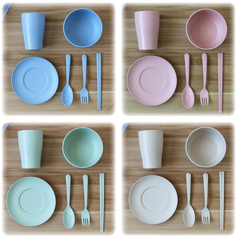 6Pcs Set Baby Dinnerware