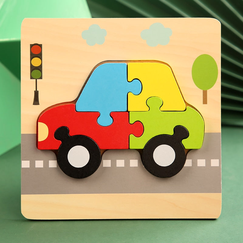 Montessori Wooden Puzzles