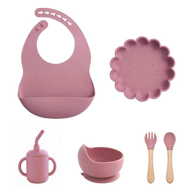 4/6/8 PCS Newborn Set Dishes