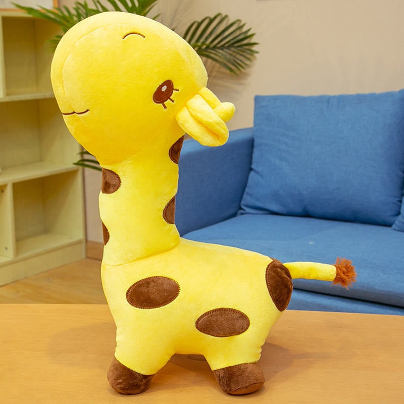 40-70CM Cartoon Giraffe Plush Toys Stuffed Lovely Animal Plush Deer Pillow Home Decor Cushion Kids Girls Birthday Xmas Gift