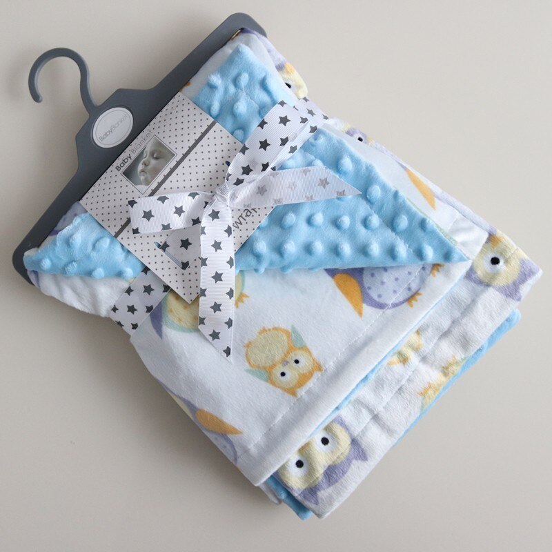 Baby Blanket - Newborn Thermal Flannel Fleece