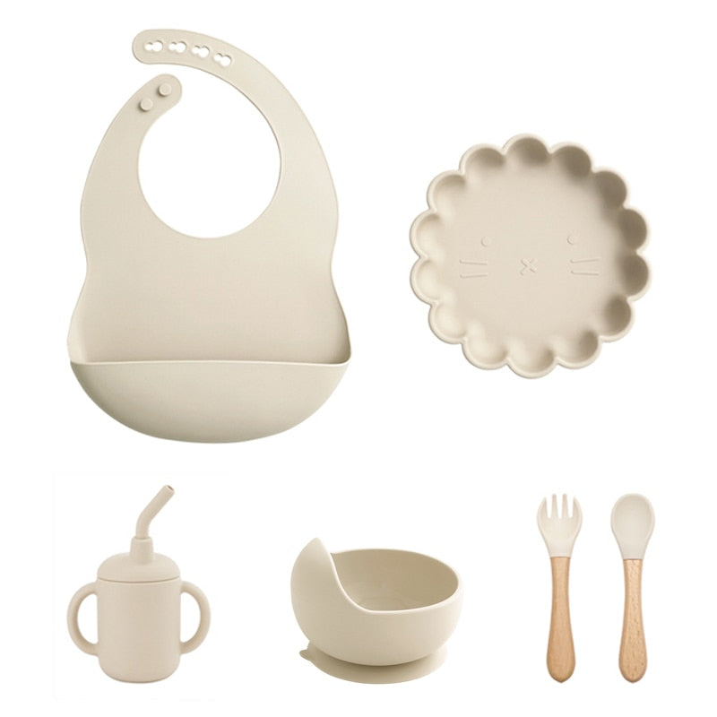 4/6/8 PCS Newborn Set Dishes