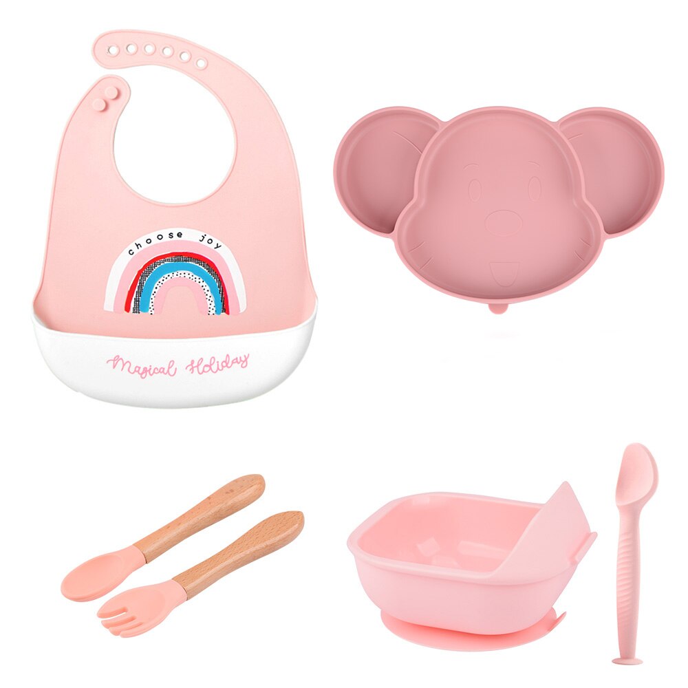 Baby Silicone Set Dishes