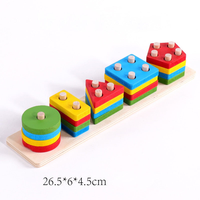 Baby Pull Wooden Toy