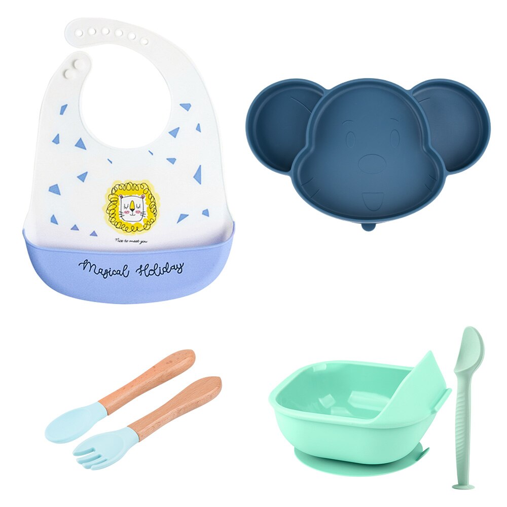 Baby Silicone Set Dishes