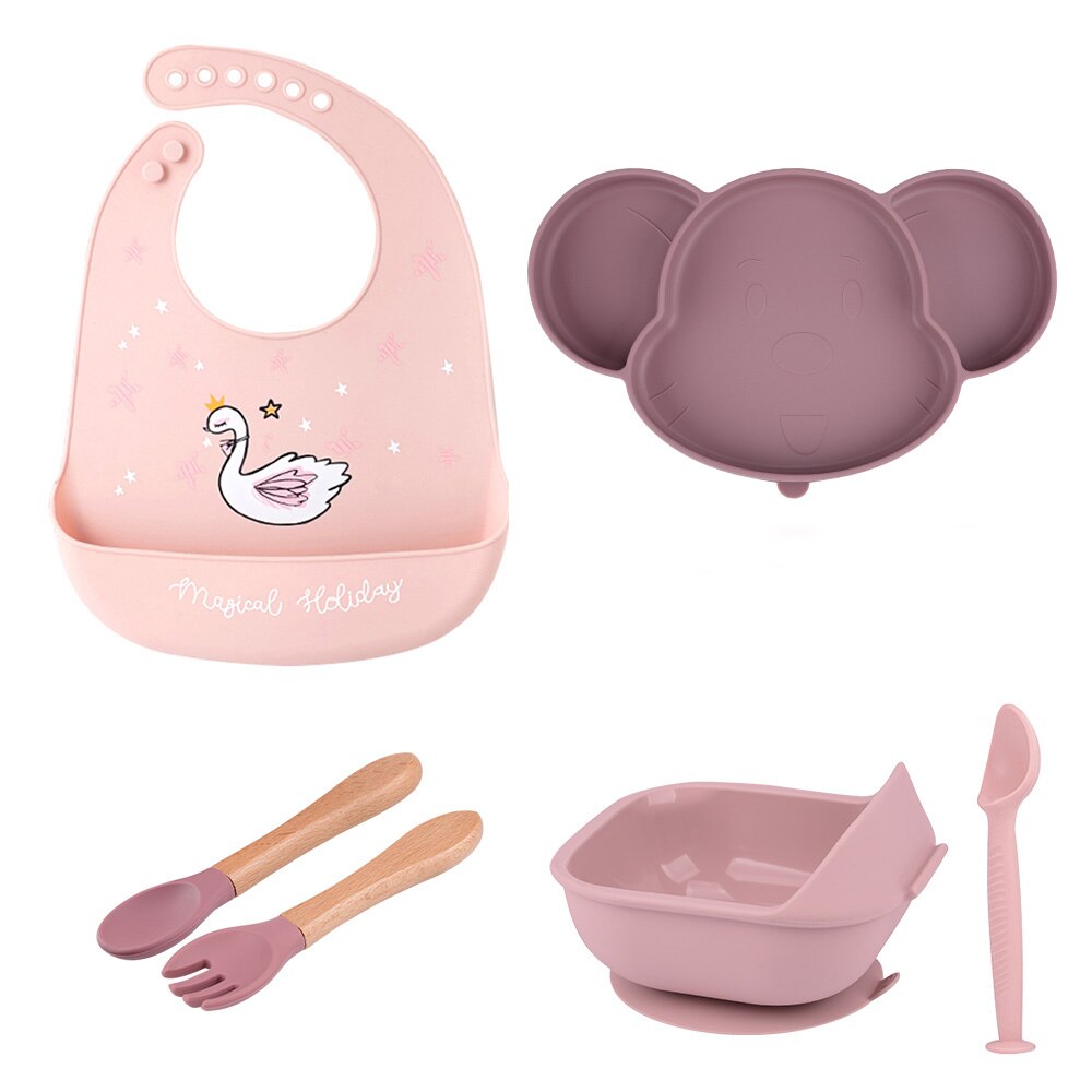 Baby Silicone Set Dishes