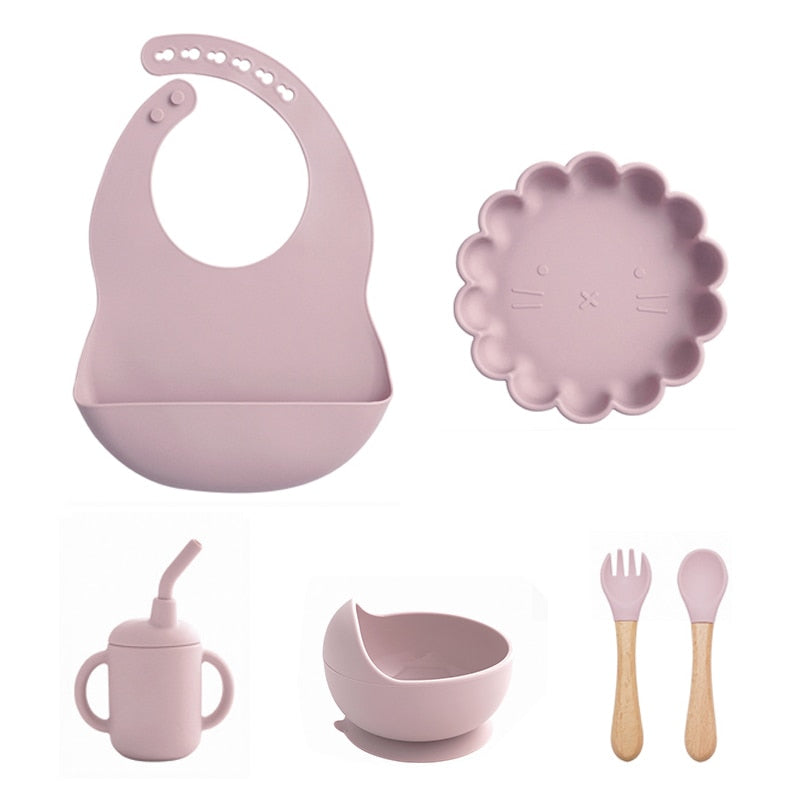 4/6/8 PCS Newborn Set Dishes