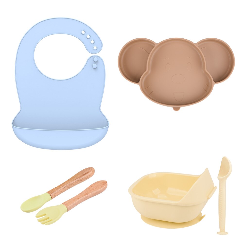 Baby Silicone Set Dishes