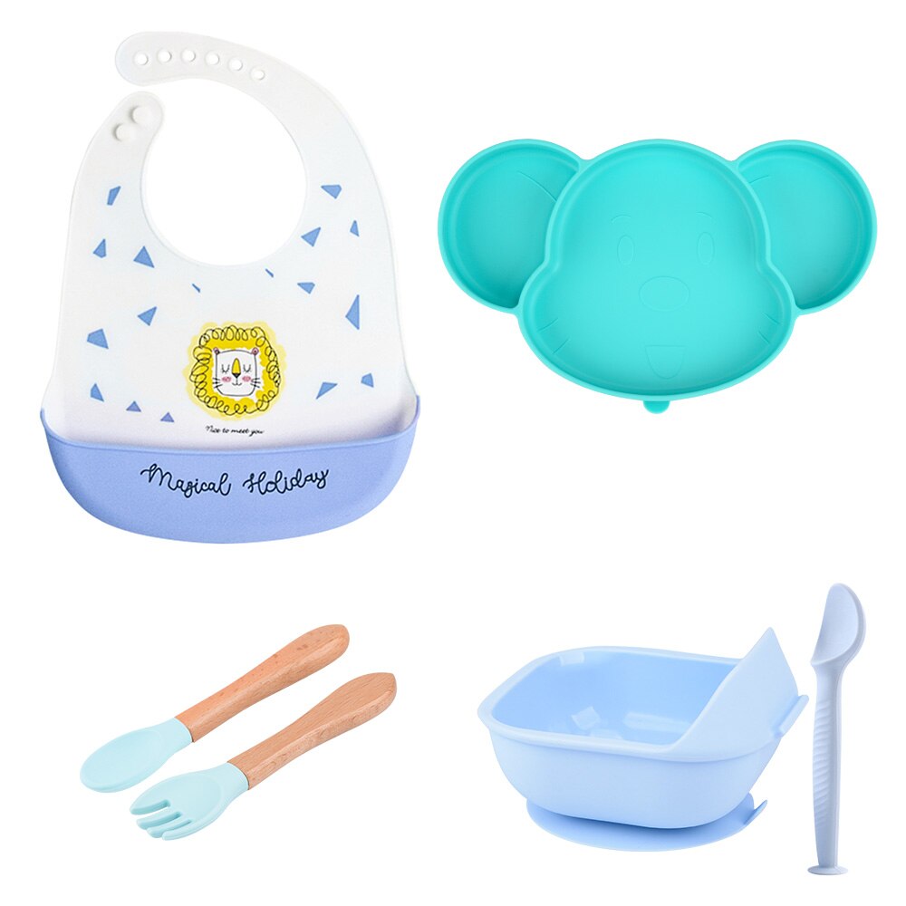 Baby Silicone Set Dishes