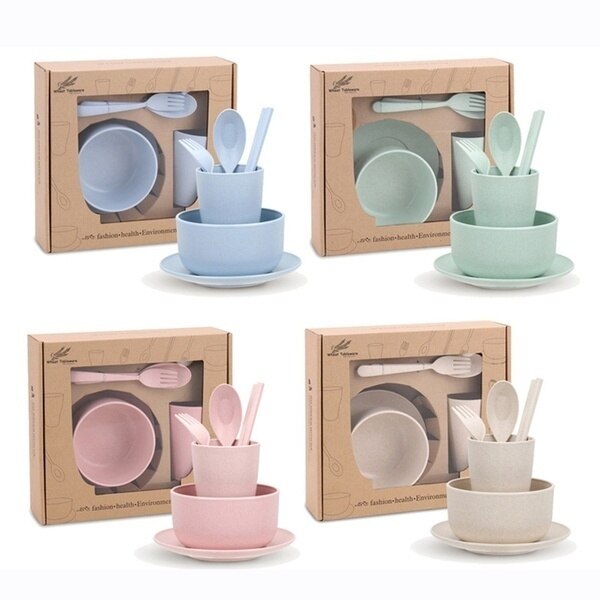 6Pcs Set Baby Dinnerware