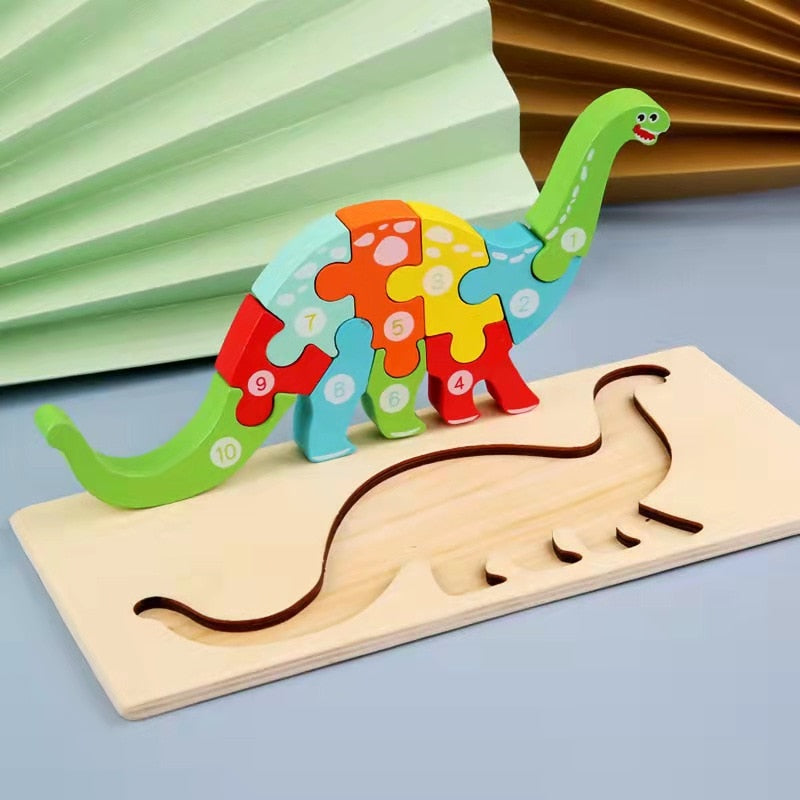 Montessori Wooden Puzzles