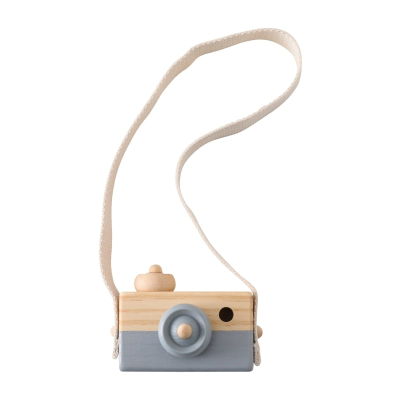 Wooden Baby Toy Fashion Camera