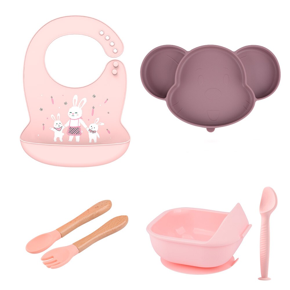 Baby Silicone Set Dishes