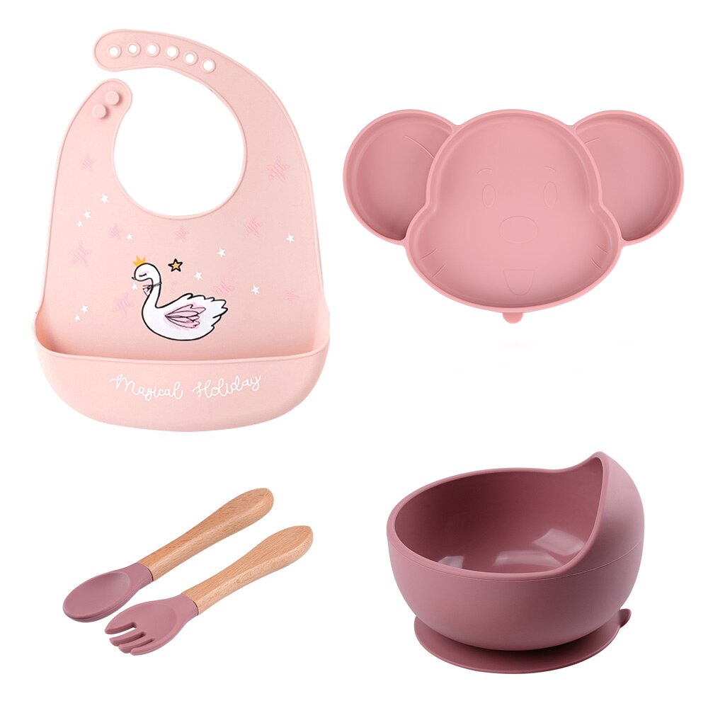 Baby Silicone Set Dishes