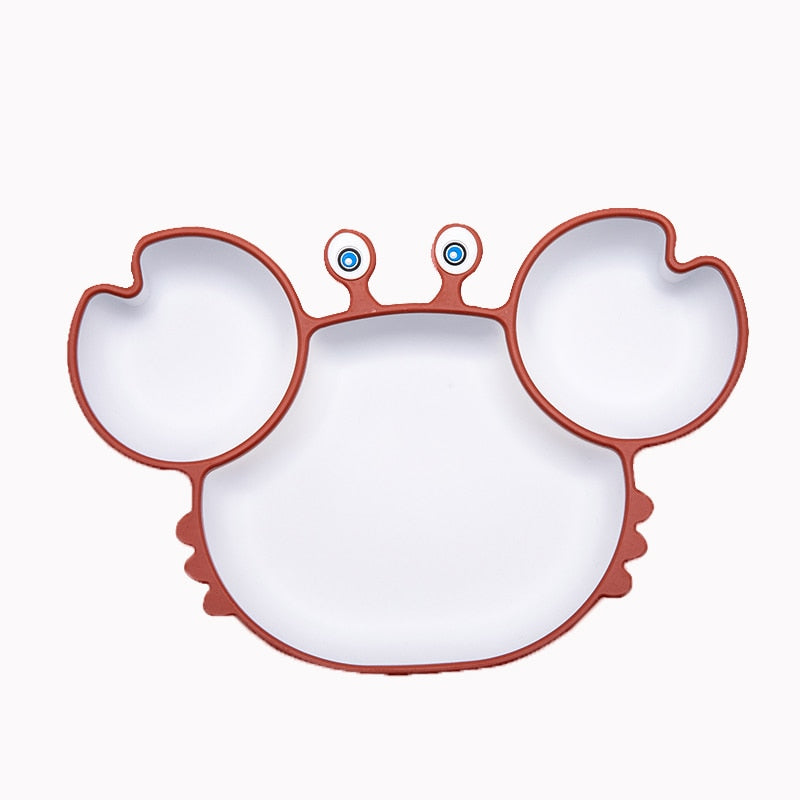 Baby Set Crab Kawaii Dinnerware