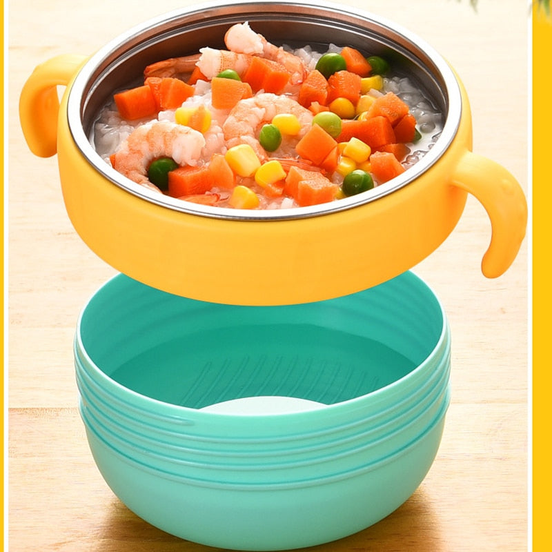 Baby Thermal Insulated Dishes