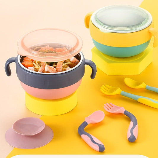 Baby Thermal Insulated Dishes