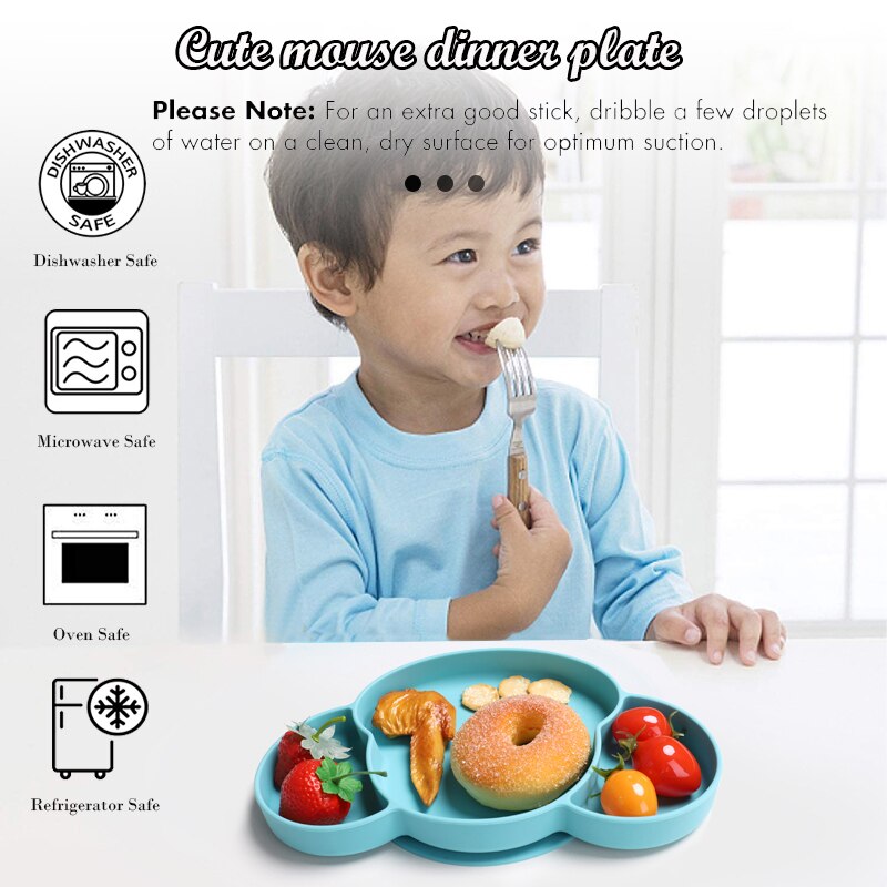 Baby Silicone Set Dishes