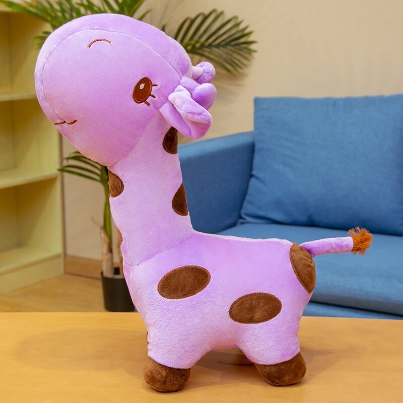 40-70CM Cartoon Giraffe Plush Toys Stuffed Lovely Animal Plush Deer Pillow Home Decor Cushion Kids Girls Birthday Xmas Gift