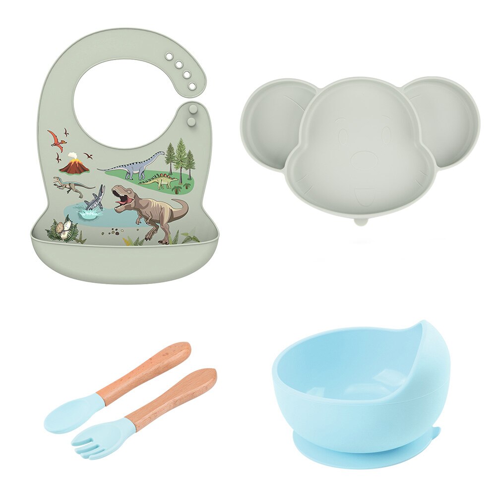 Baby Silicone Set Dishes