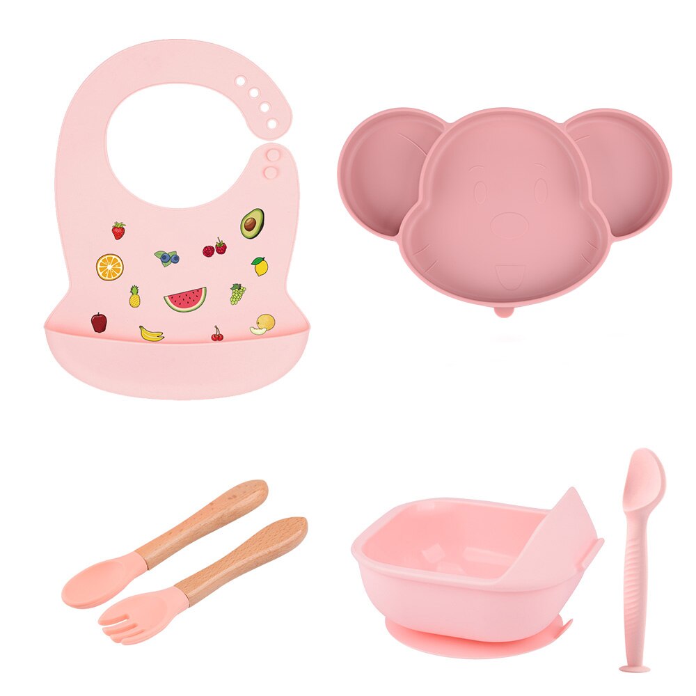 Baby Silicone Set Dishes