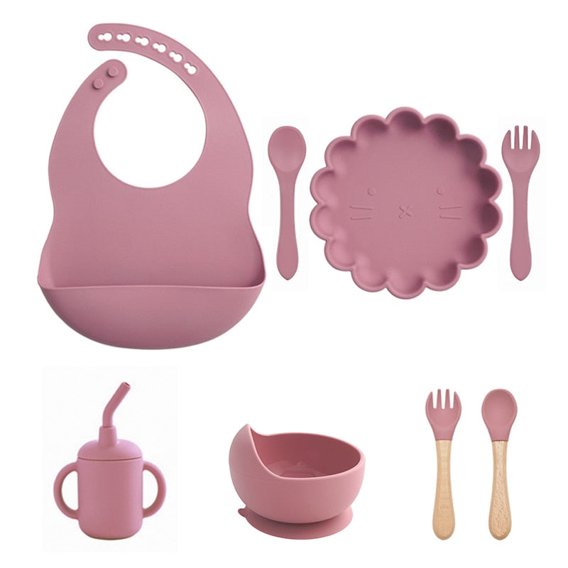 4/6/8 PCS Newborn Set Dishes