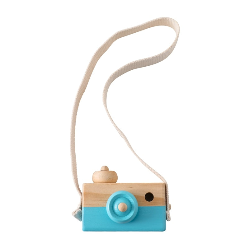 Wooden Baby Toy Fashion Camera