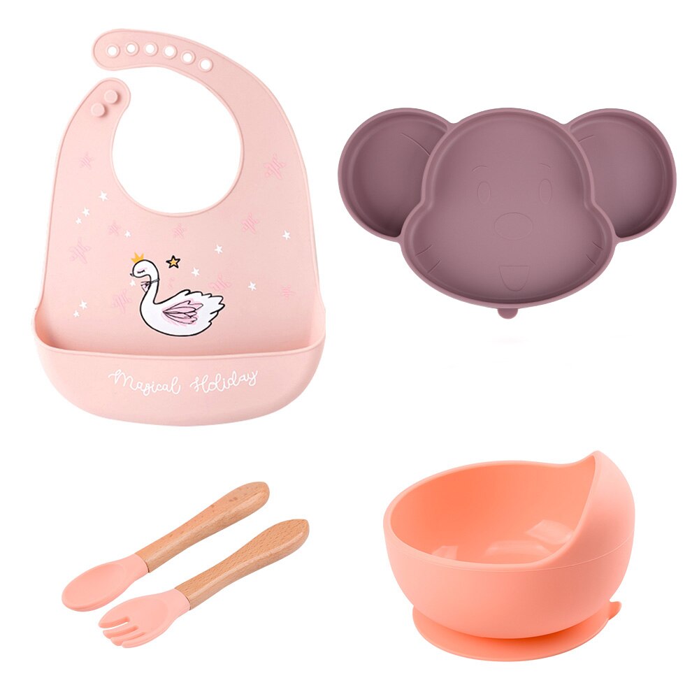 Baby Silicone Set Dishes