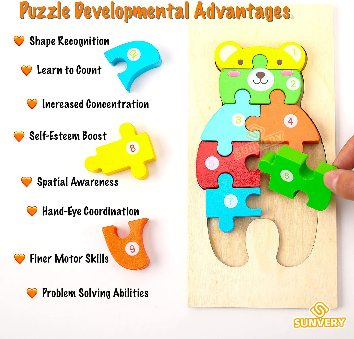 Montessori Wooden Puzzles