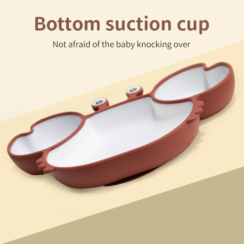 Baby Set Crab Kawaii Dinnerware