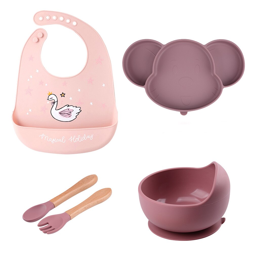 Baby Silicone Set Dishes